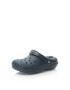 Crocs Saboti cu captuseala de teddy Unisex Bleumarin inchis23 - Pled.ro