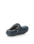 Crocs Saboti cu captuseala de teddy Unisex Bleumarin inchis23 - Pled.ro