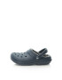 Crocs Saboti cu captuseala de teddy Unisex Bleumarin inchis23 - Pled.ro