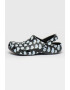 Crocs Saboti unisex cu imprimeu cu inimi - Pled.ro