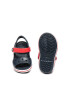 Crocs Sandale relaxed fit cu velcro Negru/Rosu - Pled.ro