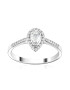 D Diamond Inel de aur alb de 14K cu 30 de diamante - Pled.ro