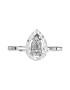 D Diamond Inel de aur alb de 14K decorat cu 11 diamante. - Pled.ro