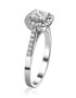 D Diamond Inel de aur alb de 14K decorat cu 43 de diamante - Pled.ro