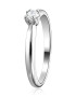 D Diamond - Inel de aur alb de 14K decorat cu diamant - Pled.ro