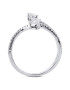 D Diamond Inel de aur alb de 14K decorat cu diamante - Pled.ro