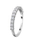 D Diamond Inel din aur alb de 14K decorat cu 13 diamante - Pled.ro