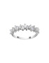 D Diamond Inel din aur alb de 14K decorat cu 16 diamante - Pled.ro