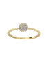 D Diamond Inel din aur de 14K cu 19 diamante - Pled.ro