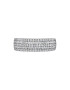 D Diamond Inel din aur de 14K decorat cu 131 de diamante - Pled.ro