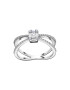 D Diamond Inel din aur de 14K decorat cu diamante - Pled.ro