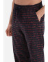 DAGI Pantaloni de pijama din bumbac cu model text - Pled.ro