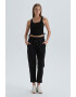 DAGI Pantaloni jogger crop cu talie inalta - Pled.ro