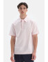 DAGI Tricou polo de bumbac cu aspect texturat - Pled.ro