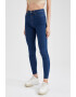 DeFacto Blugi crop skinny cu talie inalta - Pled.ro