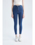 DeFacto Blugi crop skinny cu talie inalta - Pled.ro