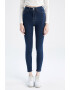 DeFacto Blugi crop skinny cu talie inalta - Pled.ro