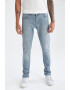 DeFacto Blugi slim fit cu aspect decolorat - Pled.ro