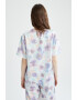 DeFacto Bluza de pijama cu imprimeu floral - Pled.ro