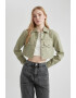 DeFacto Camasa crop din denim - Pled.ro