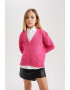 DeFacto Cardigan regular fit cu decolteu in V - Pled.ro