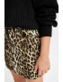 DeFacto Fusta din denim cu animal print - Pled.ro