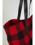 DeFacto Geanta tote cu model gingham - Pled.ro