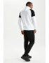 DeFacto Hanorac slim fit colorblock - Pled.ro