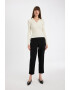 DeFacto Pantaloni crop cu talie inalta - Pled.ro