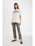 DeFacto Pantaloni drepti cu animal print - Pled.ro