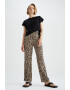 DeFacto Pantaloni vaporosi cu animal print - Pled.ro