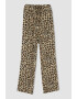 DeFacto Pantaloni vaporosi cu animal print - Pled.ro