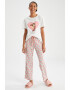 DeFacto Pijama cu imprimeu Looney Tunes - Pled.ro