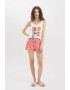 DeFacto Pijama scurta cu Minnie Mouse - Pled.ro