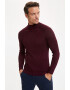 DeFacto Pulover slim fit cu aspect striat si maneci raglan - Pled.ro