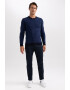 DeFacto Pulover slim fit din tricot fin - Pled.ro