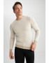 DeFacto Pulover slim fit din tricot fin - Pled.ro