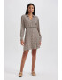 DeFacto Rochie-camasa cu model houndstooth - Pled.ro