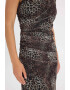 DeFacto Rochie midi cu animal print - Pled.ro