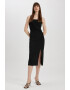 DeFacto Rochie midi cu slit lateral - Pled.ro