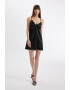 DeFacto Rochie mini de satin - Pled.ro