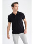 DeFacto Tricou polo regular fit de bumbac - Pled.ro