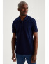 DeFacto Tricou polo regular fit din material pique - Pled.ro