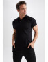 DeFacto Tricou polo slim fit din amestec de modal - Pled.ro