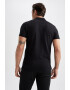 DeFacto Tricou polo slim fit din amestec de modal - Pled.ro