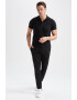 DeFacto Tricou polo slim fit din amestec de modal - Pled.ro