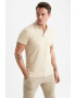 DeFacto Tricou polo slim fit din amestec de modal - Pled.ro