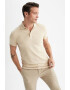 DeFacto Tricou polo slim fit din amestec de modal - Pled.ro