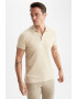 DeFacto Tricou polo slim fit din amestec de modal - Pled.ro