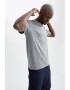 DeFacto Tricou regular fit cu imprimeu geometric - Pled.ro